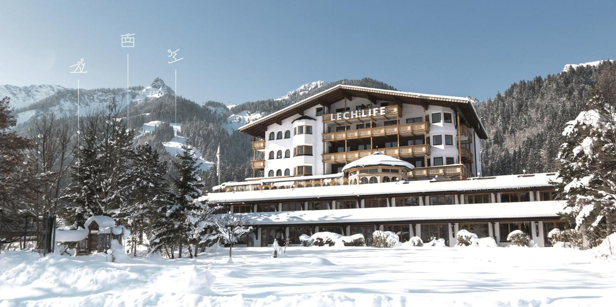 Lechlife Travelhouse Aparthotel Reutte Exterior foto